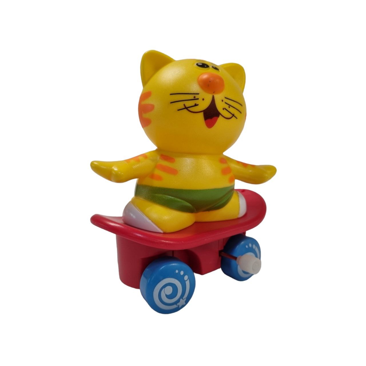 اسباب بازی کوکی  طرح ببر اسکیت سوار 