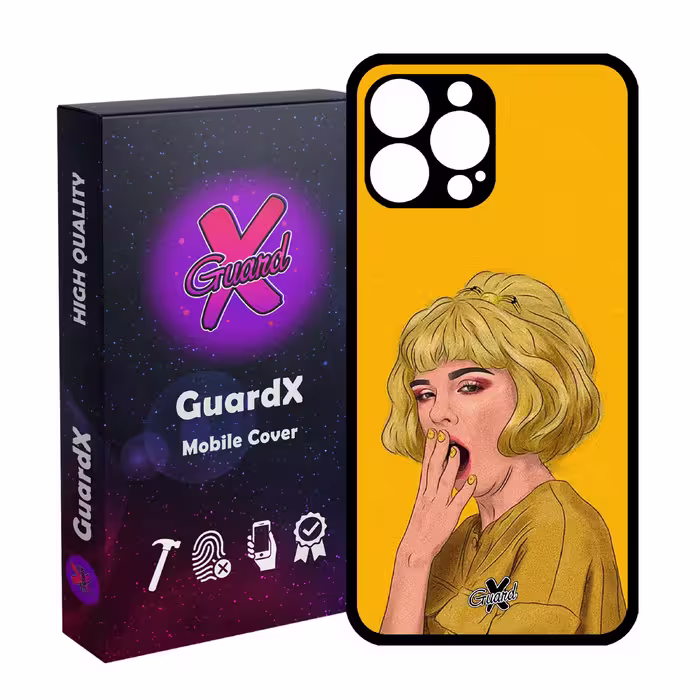 کاور گارد ایکس طرح Girl مدل Glass10311 مناسب برای گوشی موبایل اپل iPhone 13 Pro Max