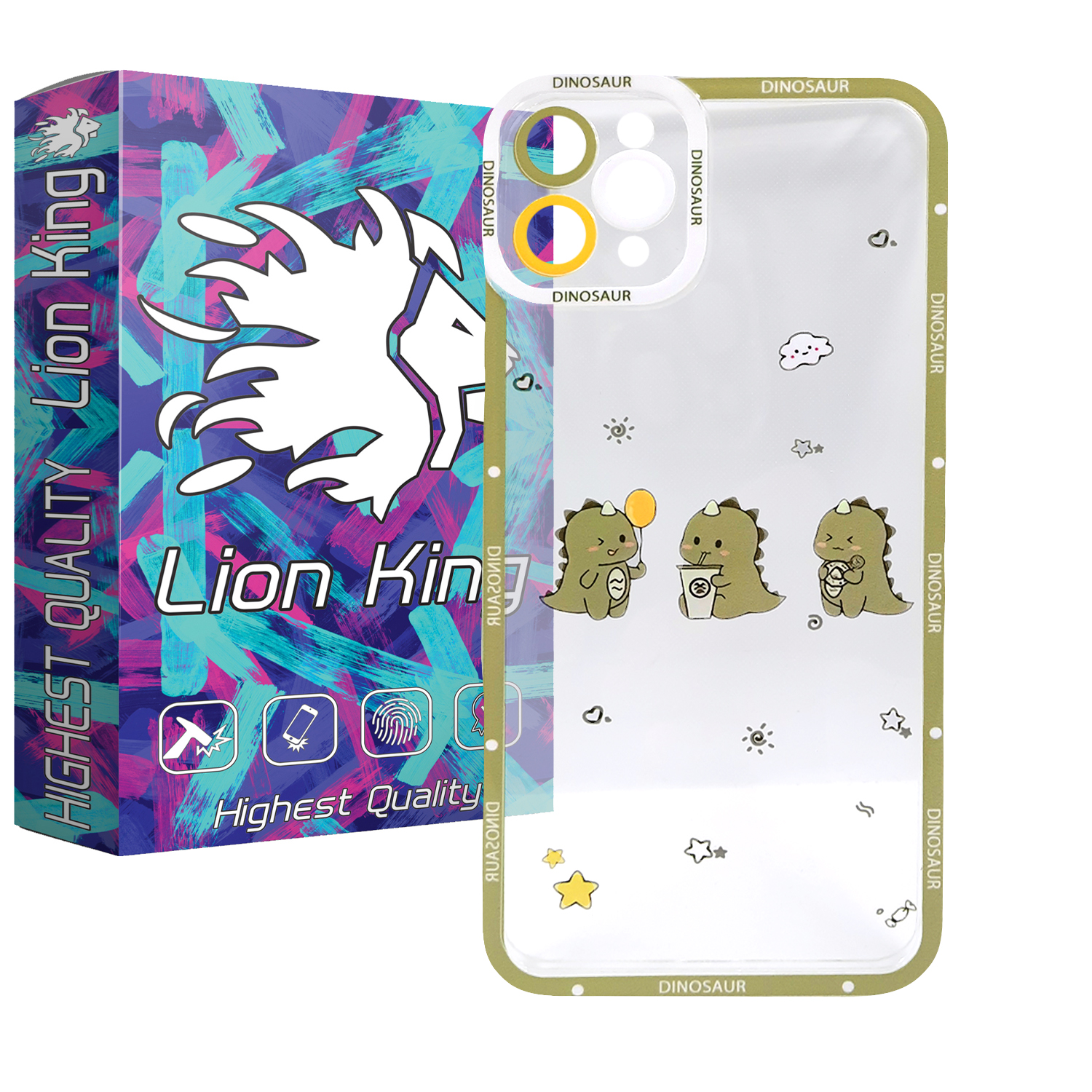 کاور لاین کینگ مدل 3daeenasor  مناسب برای گوشی موبایل اپل IPhone 11 pro Max 