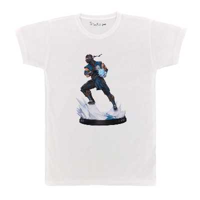 تی شرت بچگانه پرمانه طرح mortal kombat کد pmt.1009