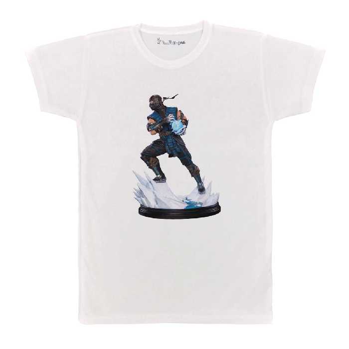 تی شرت بچگانه پرمانه طرح mortal kombat کد pmt.1009