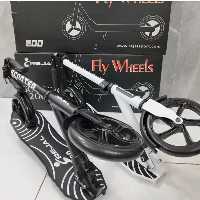 اسکوتر فلزی s 200  ترمز دار اسکیت دوچرخه اسکوترفلزی چرخ بزرگ تمرز دار