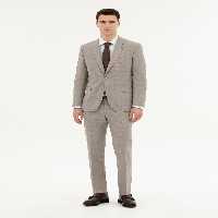 کت و شلوار مردانه قهوه ای روشن پیرکاردین - فروشگاه لباس شهرمون