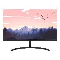 مانیتور رنسو مدل RM-24PRIME سایز 24 اینچ به همراه ماوس