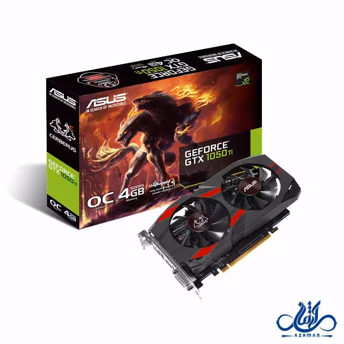 کارت گرافیک ایسوس CERBERUS-GTX 1050 TI-O4G