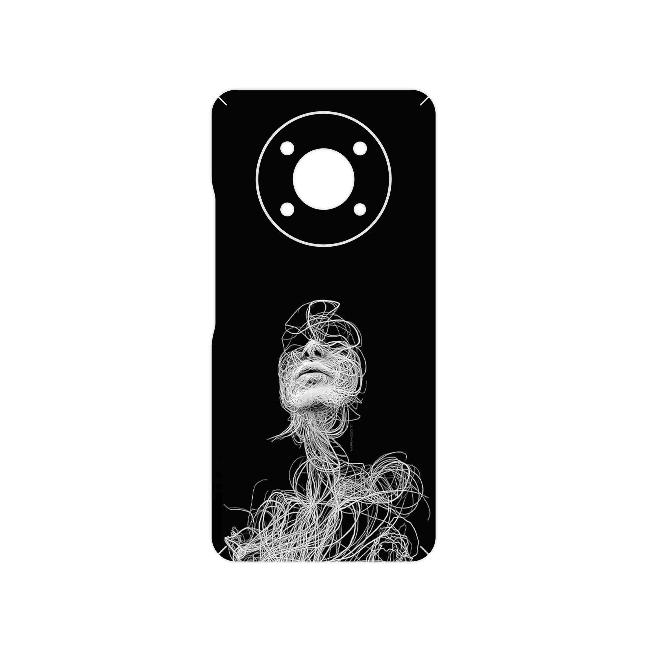 برچسب پوششی ماهوت مدل Strings Digital Art 2 مناسب برای گوشی موبایل آنر X9 5G