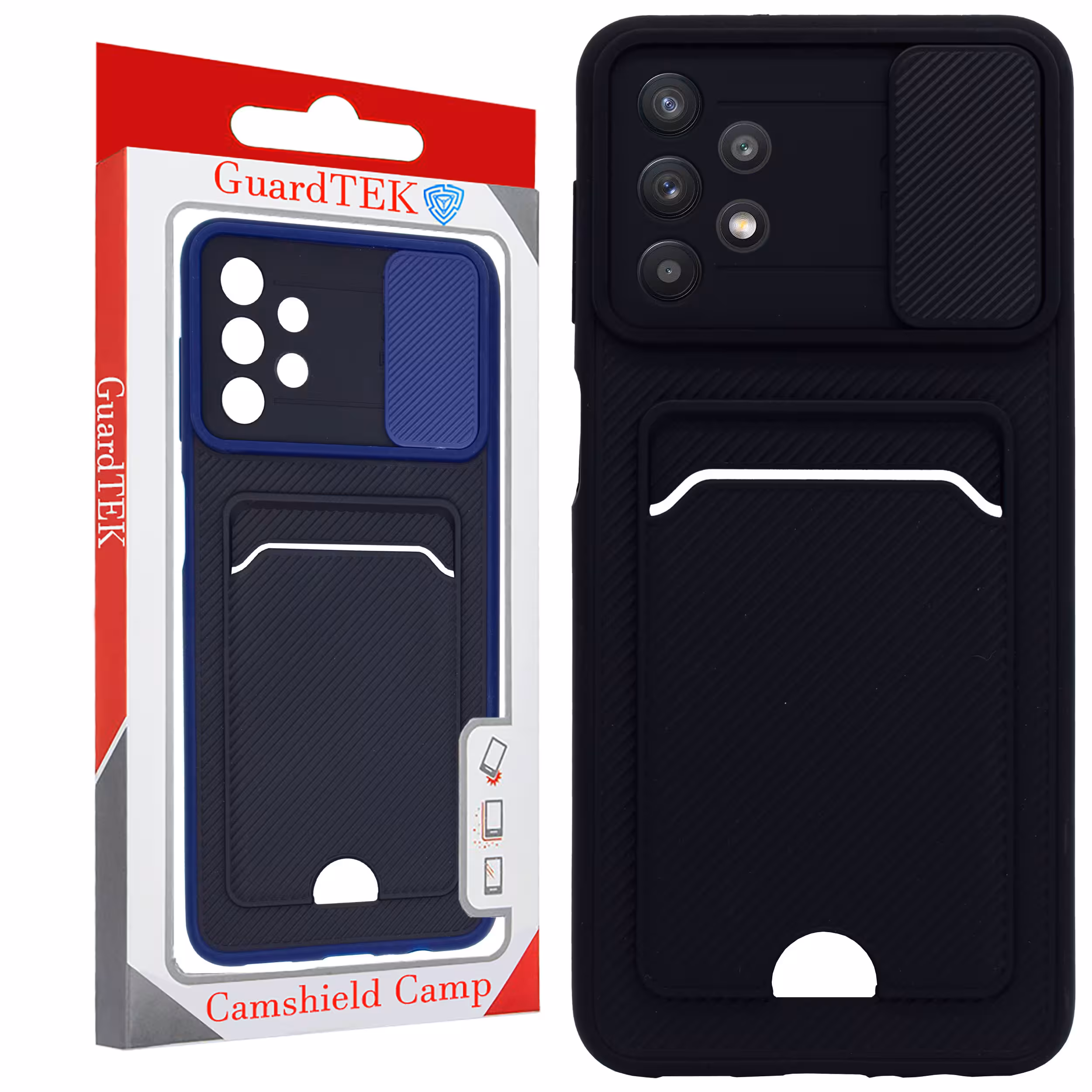 کاور گاردتک مدل Camshield Carbon مناسب برای گوشی موبایل سامسونگ Galaxy A13 4G