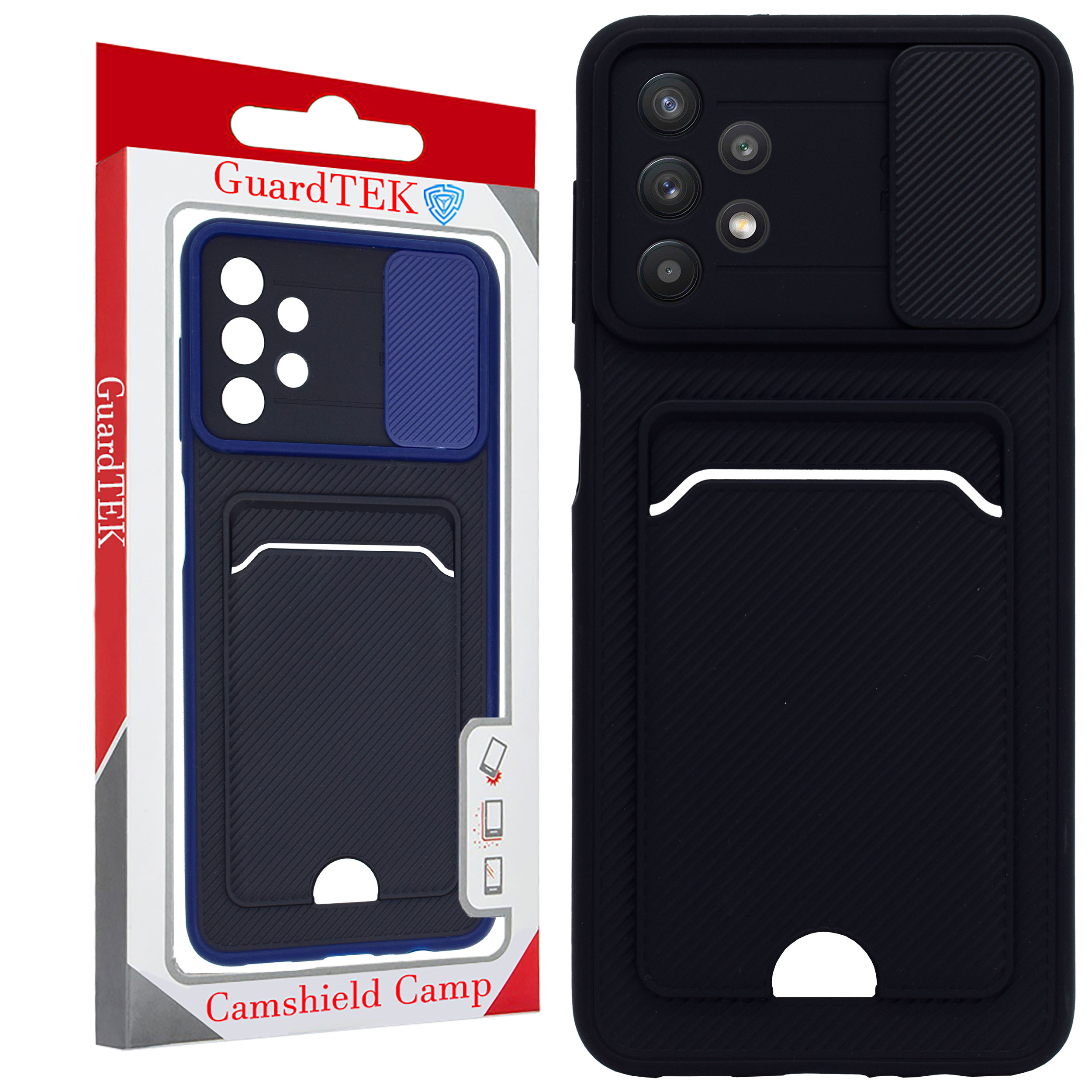 کاور گاردتک مدل Camshield Carbon مناسب برای گوشی موبایل سامسونگ Galaxy A13 4G