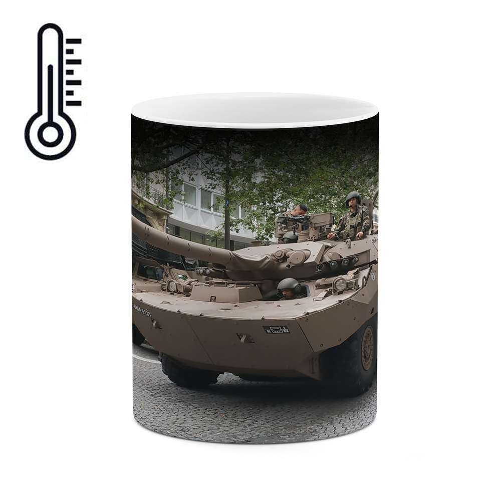 ماگ حرارتی طرح تانک  مدل mgph10712