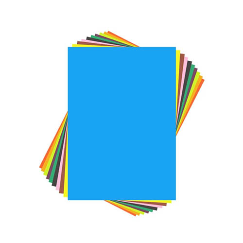 مقوا رنگی سایز A4 بسته 10 عددی