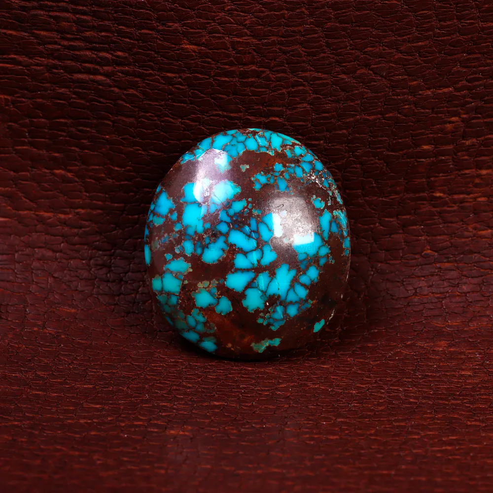 نگین فیروزه شجری کد 15249 - جواهری مشاهیر