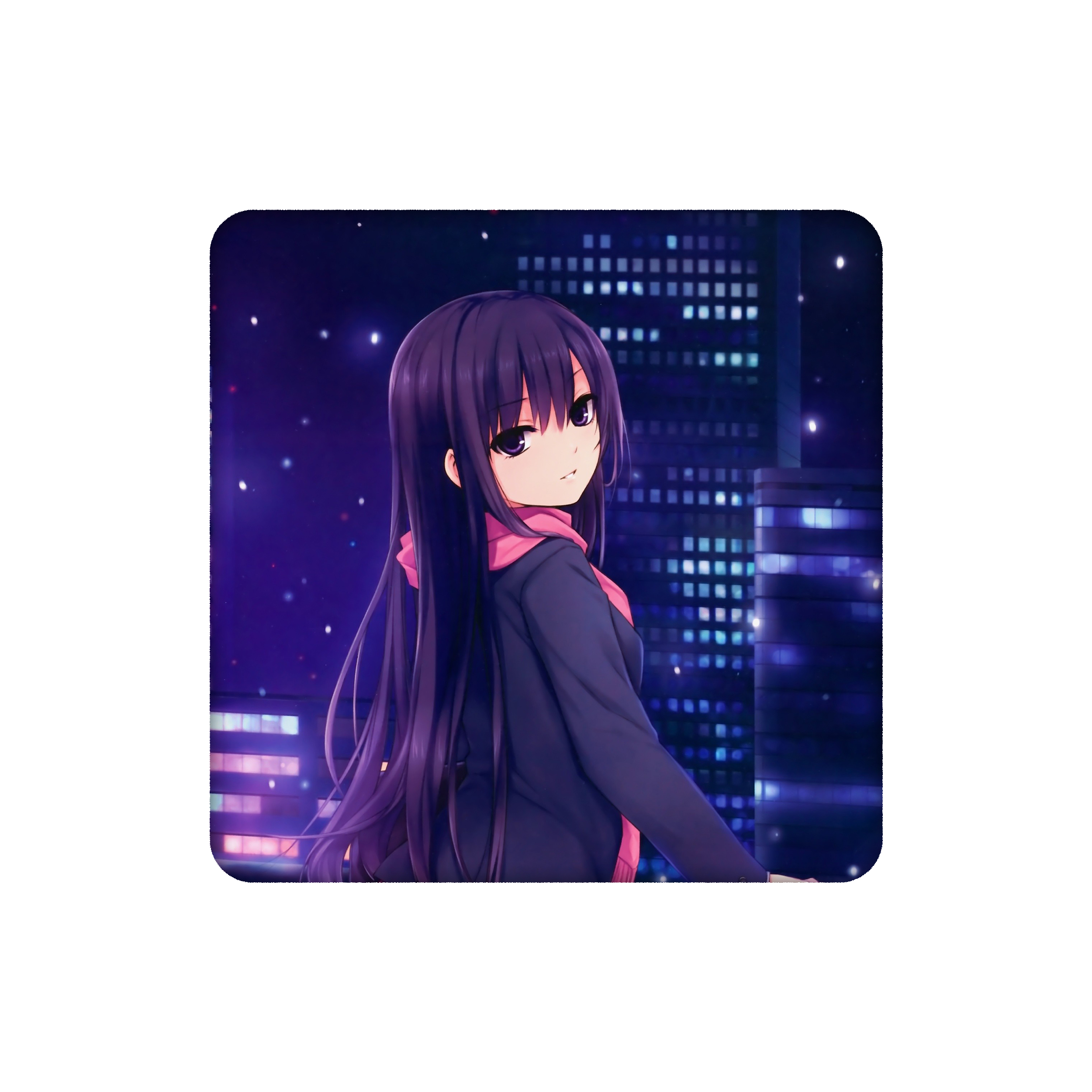 زیرلیوانی طرح انیمه دختر کد    5161699