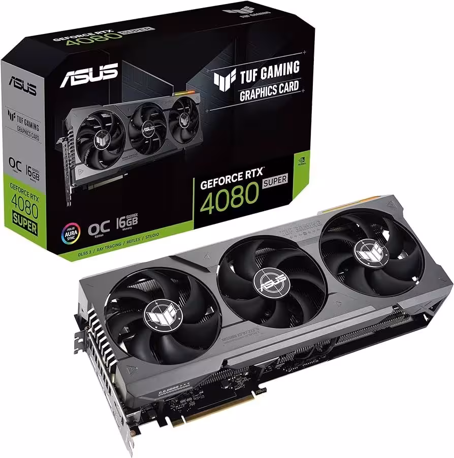 کارت گرافیک ایسوس مدل TUF Gaming GeForce RTX™ 4080 SUPER 16GB GDDR6X OC Edition - دوسو آی تی
