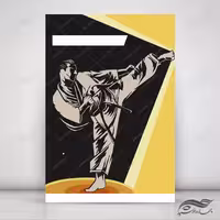 پس زمینه پوستر لایه باز ورزشی 3 psd
