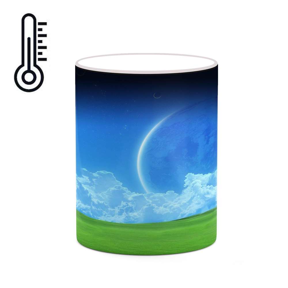 ماگ حرارتی کاکتی طرح فضا و کهکشان مدل mgh20041