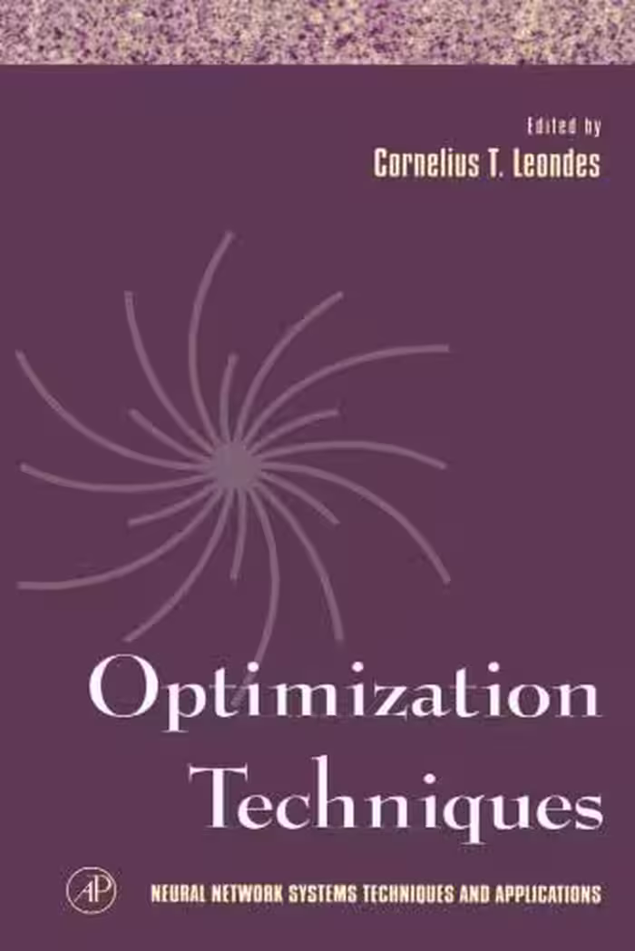 خرید و دانلود نسخه کامل کتاب Neural Network Systems Techniques and Applications. Volume 2. Optimization Techniques