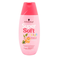 شامپو و نرم کننده کودک سوپر سافت Schwarzkopf
