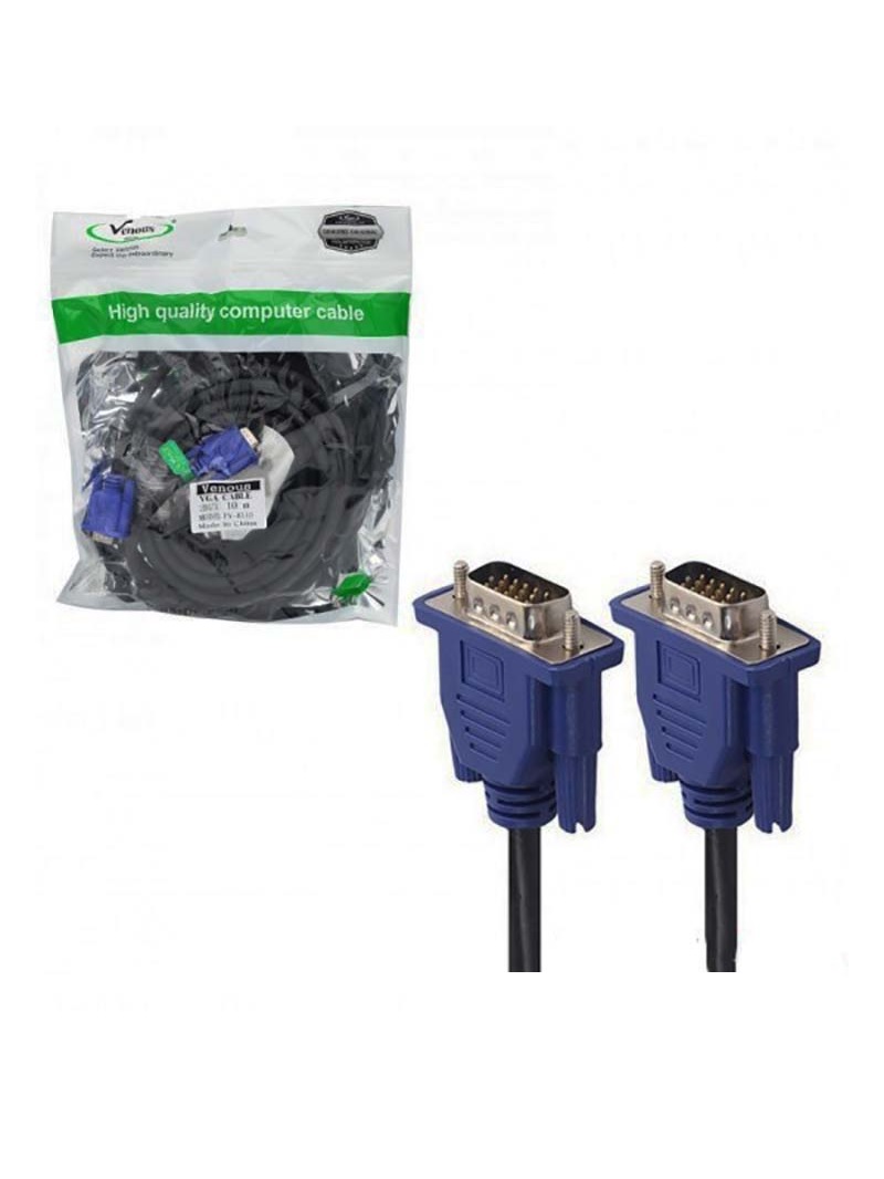 کابل VENOUS K110 10M VGA - یاسین کامپیوتر