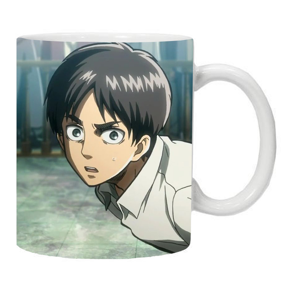 ماگ طرح انیمه attack on titan مدل LS63054