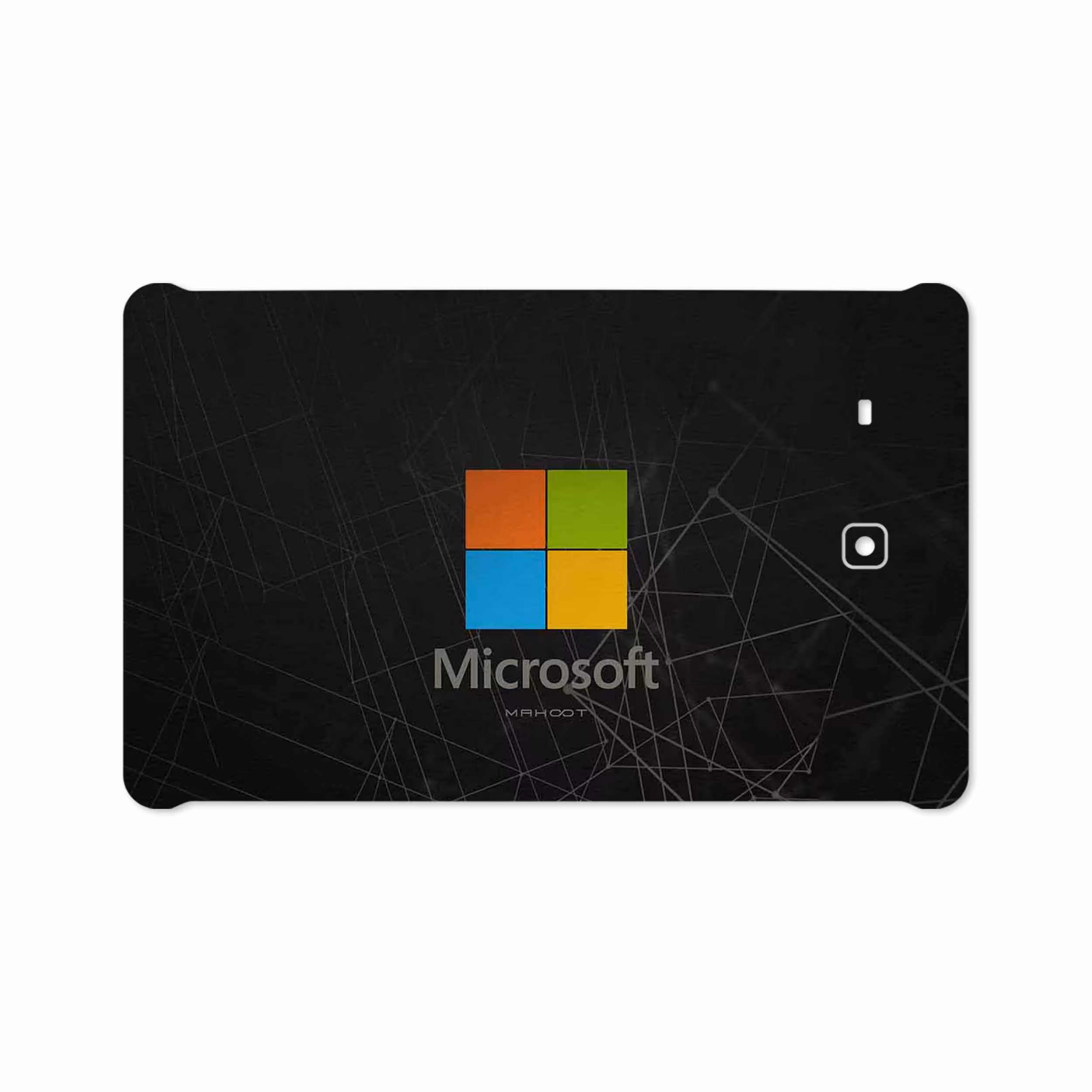 برچسب پوششی ماهوت مدل Microsoft-Logo مناسب برای تبلت سامسونگ Galaxy Tab E 9.6 2015 T560