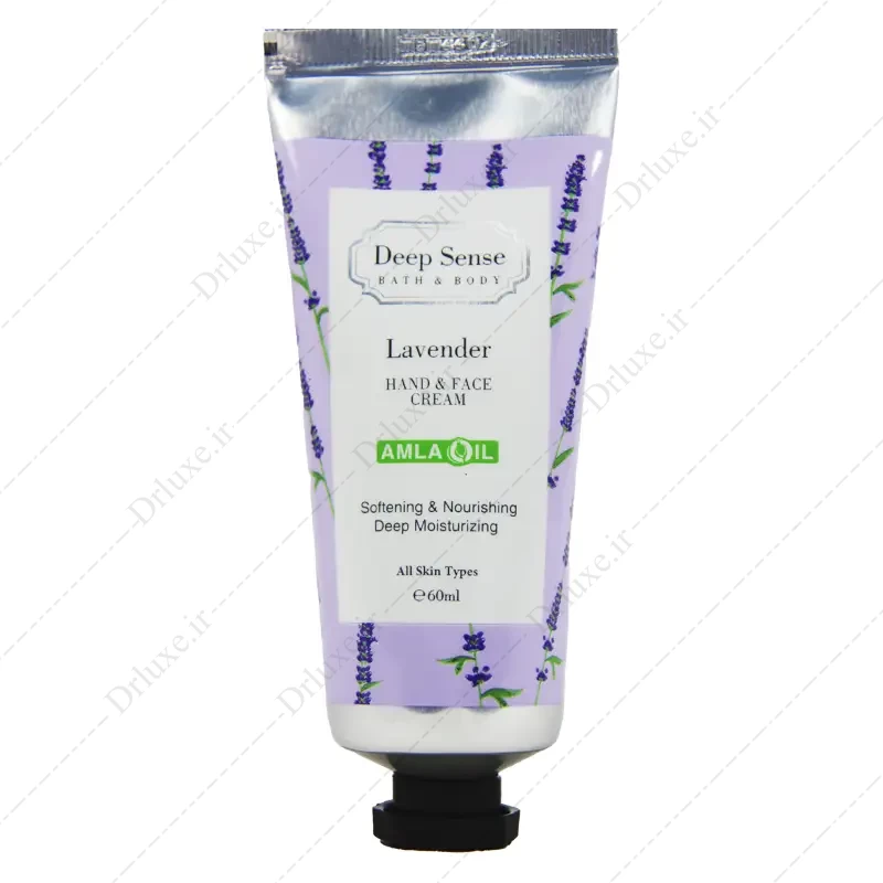 کرم مرطوب کننده دیپ سنس انواع پوست عصاره لوندر 60 میلی لیتر
