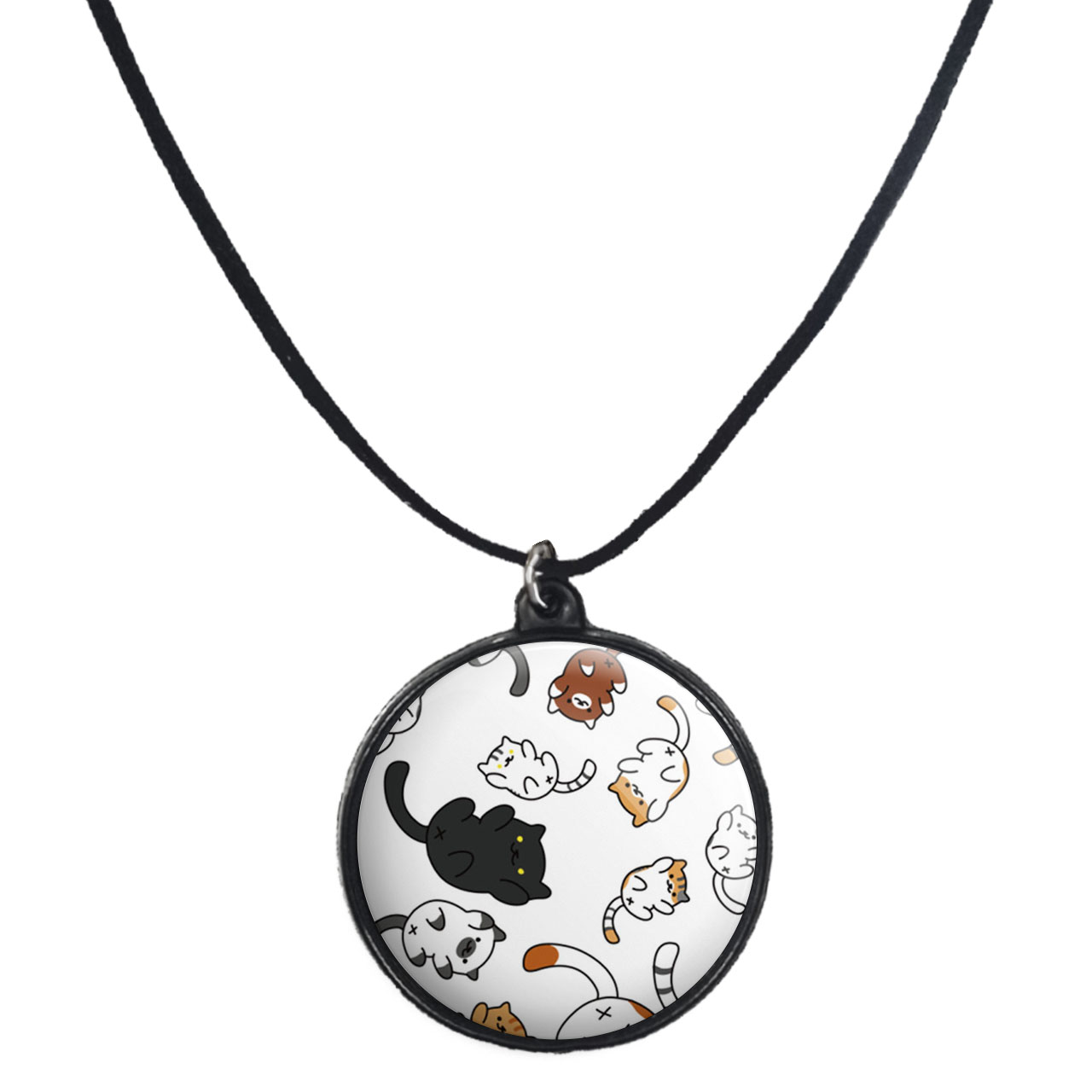 گردنبند پرمانه طرح cute کد pmb.26789 مدل دو طرفه