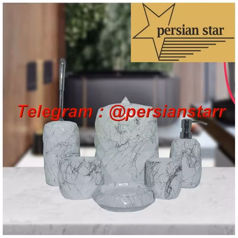 سرویس بهداشتی 6پارچه رزین ثلاثه 