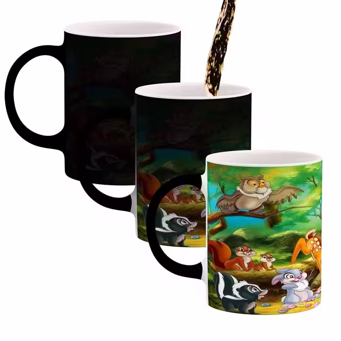 ماگ حرارتی کاکتی طرح کارتون Bambi مدل mgh22214