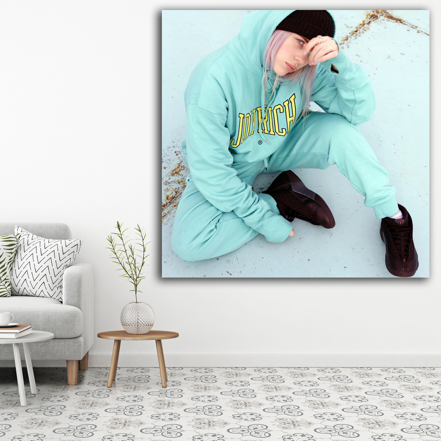 تابلو شاسی طرح بیلی ایلیش کد 5646