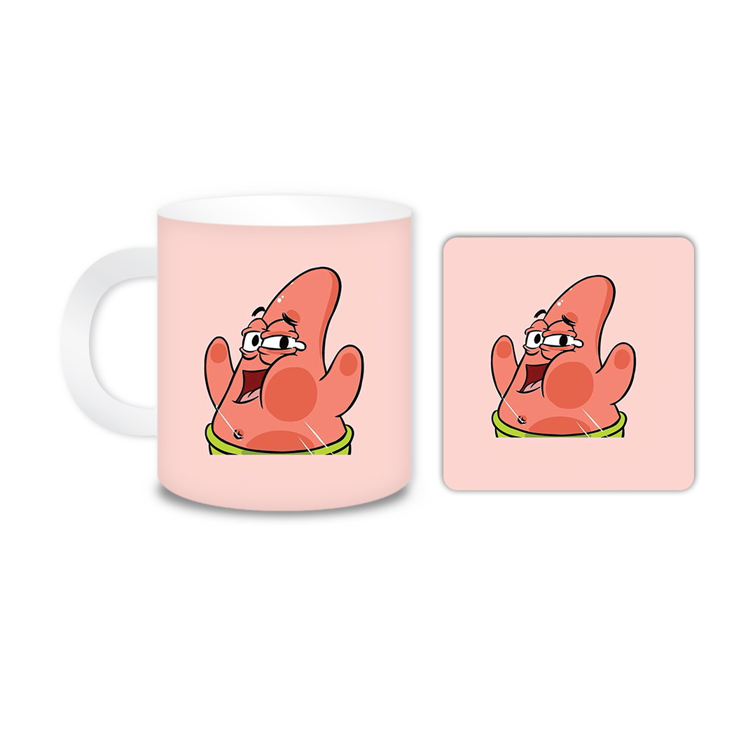 ماگ مدل پاتریک کد 212 به همراه زیر لیوانی