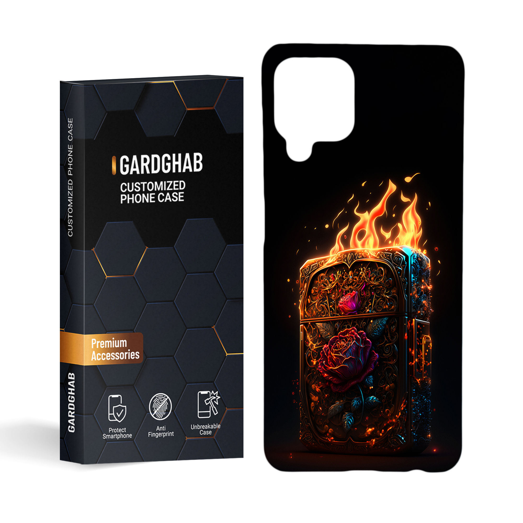 کاور گارد قاب مدل پسرانه مناسب برای گوشی موبایل سامسونگ galaxy a22 4g