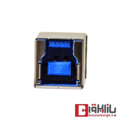 کانکتور مادگی USB3 پرینتری رایت فلزی