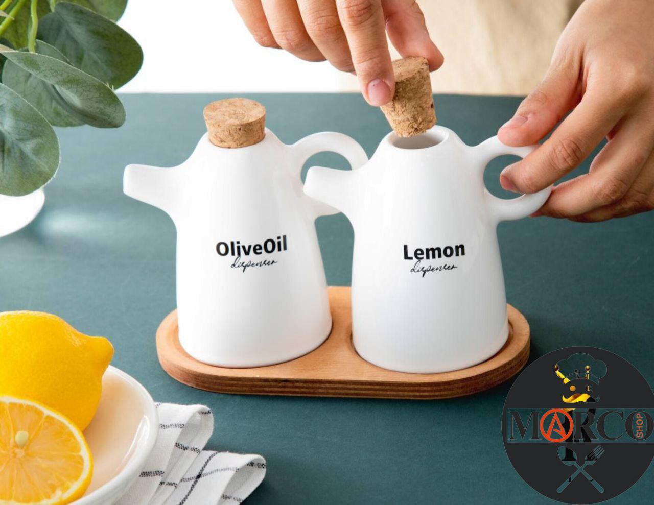 ست روغن ریز و آبلیمو ارکیش