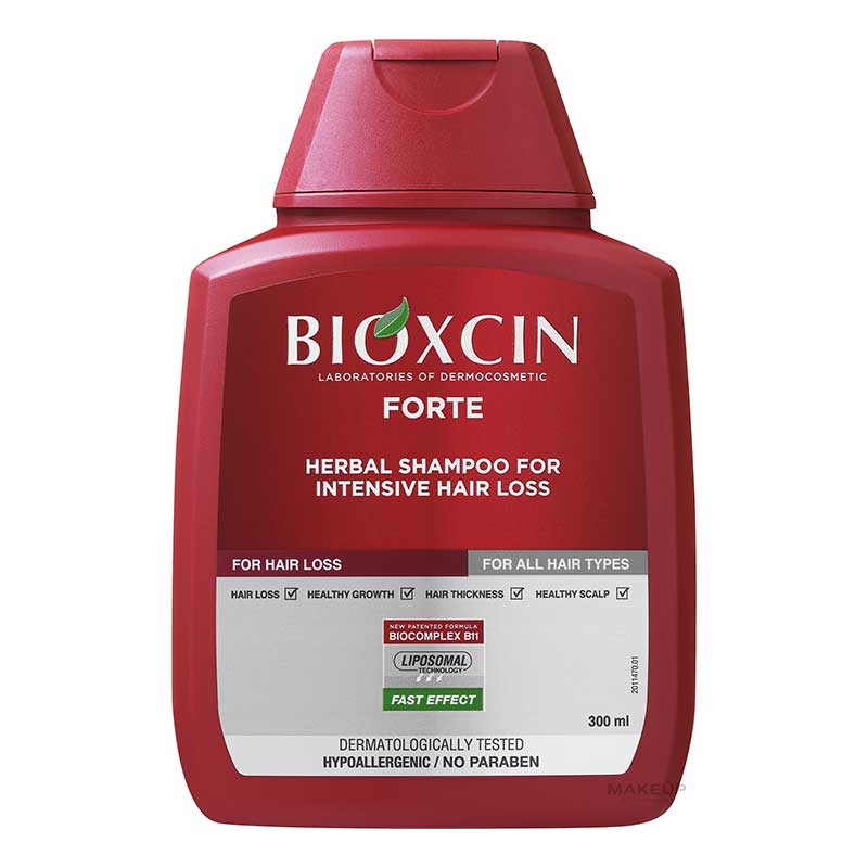 شامپو ضد ریزش بیوکسین (قرمز) اصل مدل FORTE | برای انواع مو | 300ml
