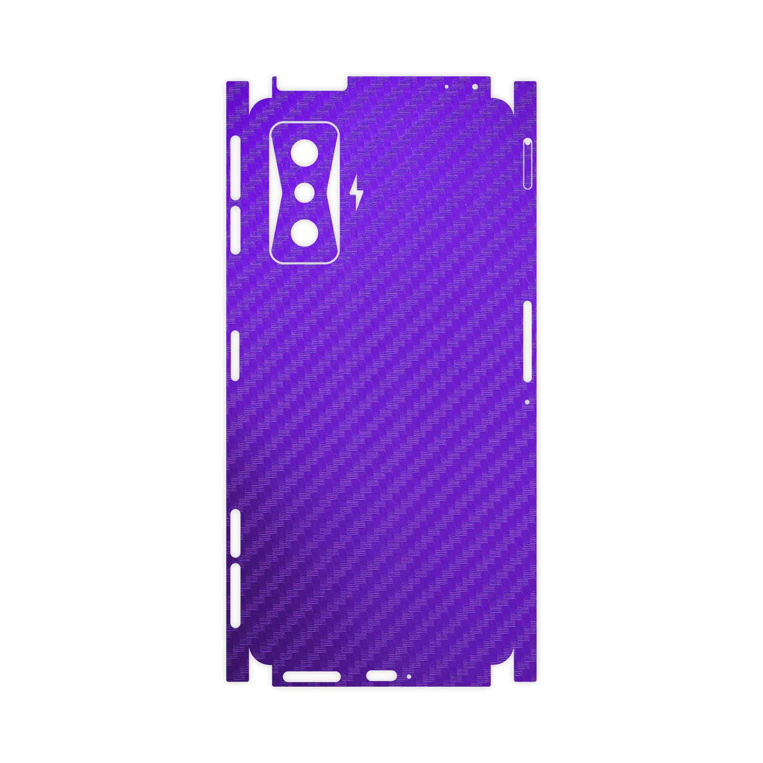 برچسب پوششی ماهوت مدل Purple-Fiber-FullSkin مناسب برای گوشی موبایل شیائومی Redmi K50 Gaming