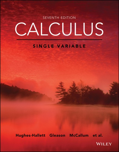 خرید و دانلود نسخه کامل کتاب Calculus Single Variable