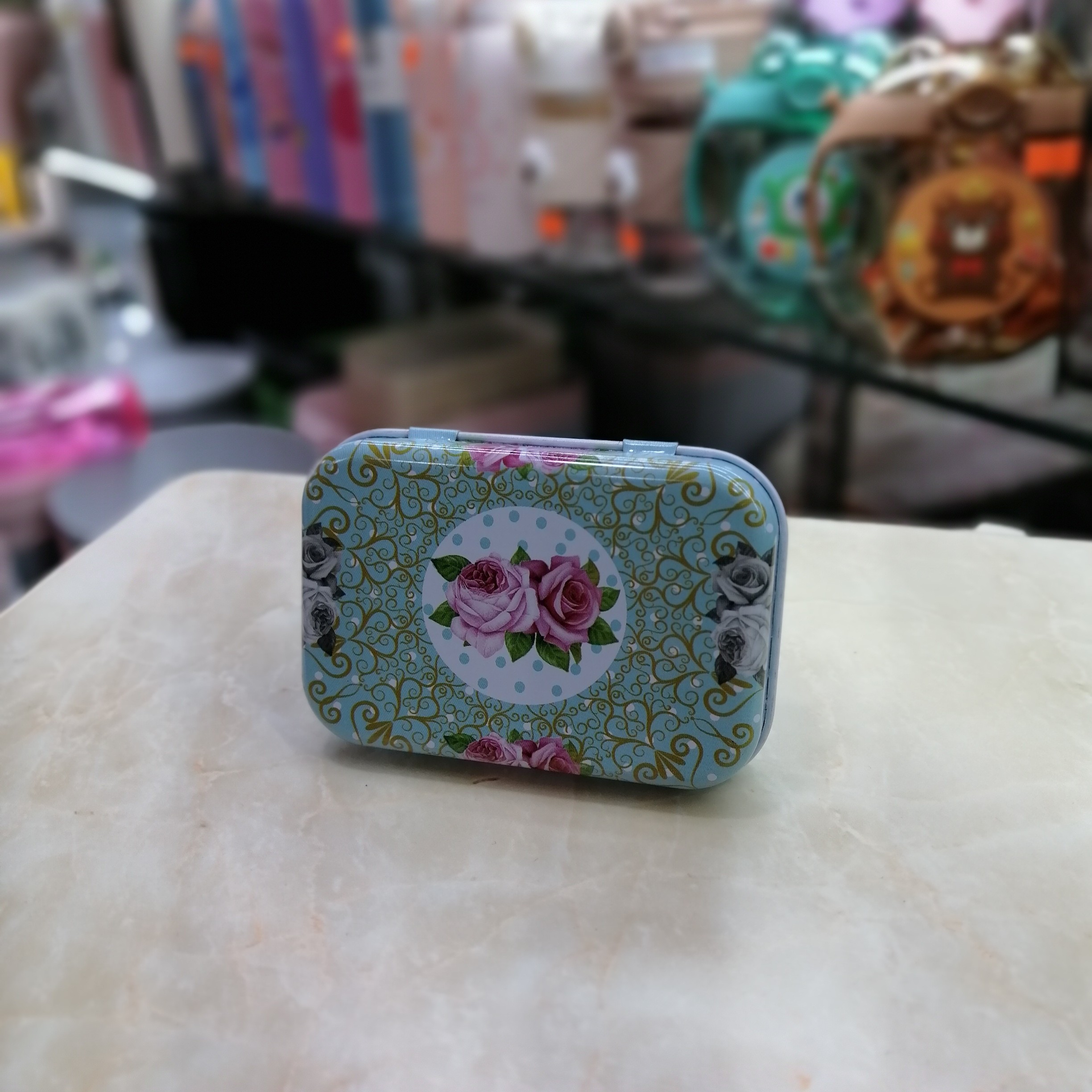 قوطی فلزی همه کاره باکس فلزی همه کاره دایره سبز