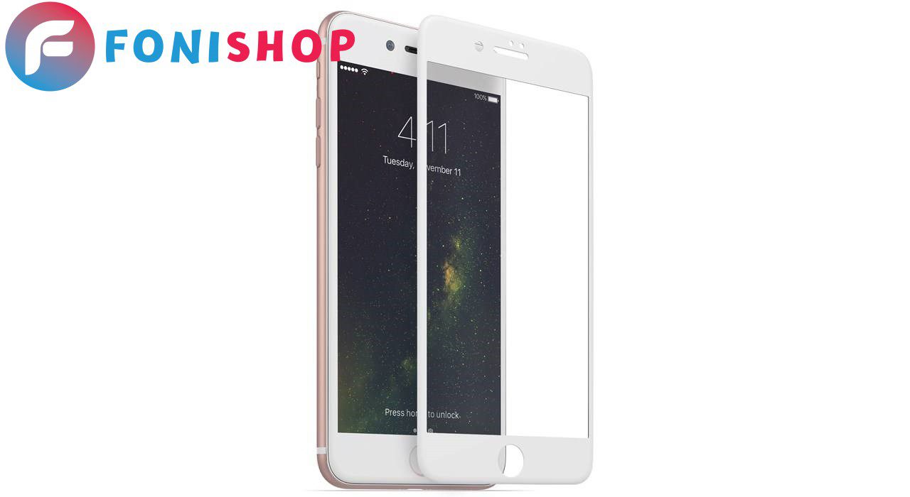 گلس محافظ صفحه نمایش فول تمام صفحه آیفون iPhone 8