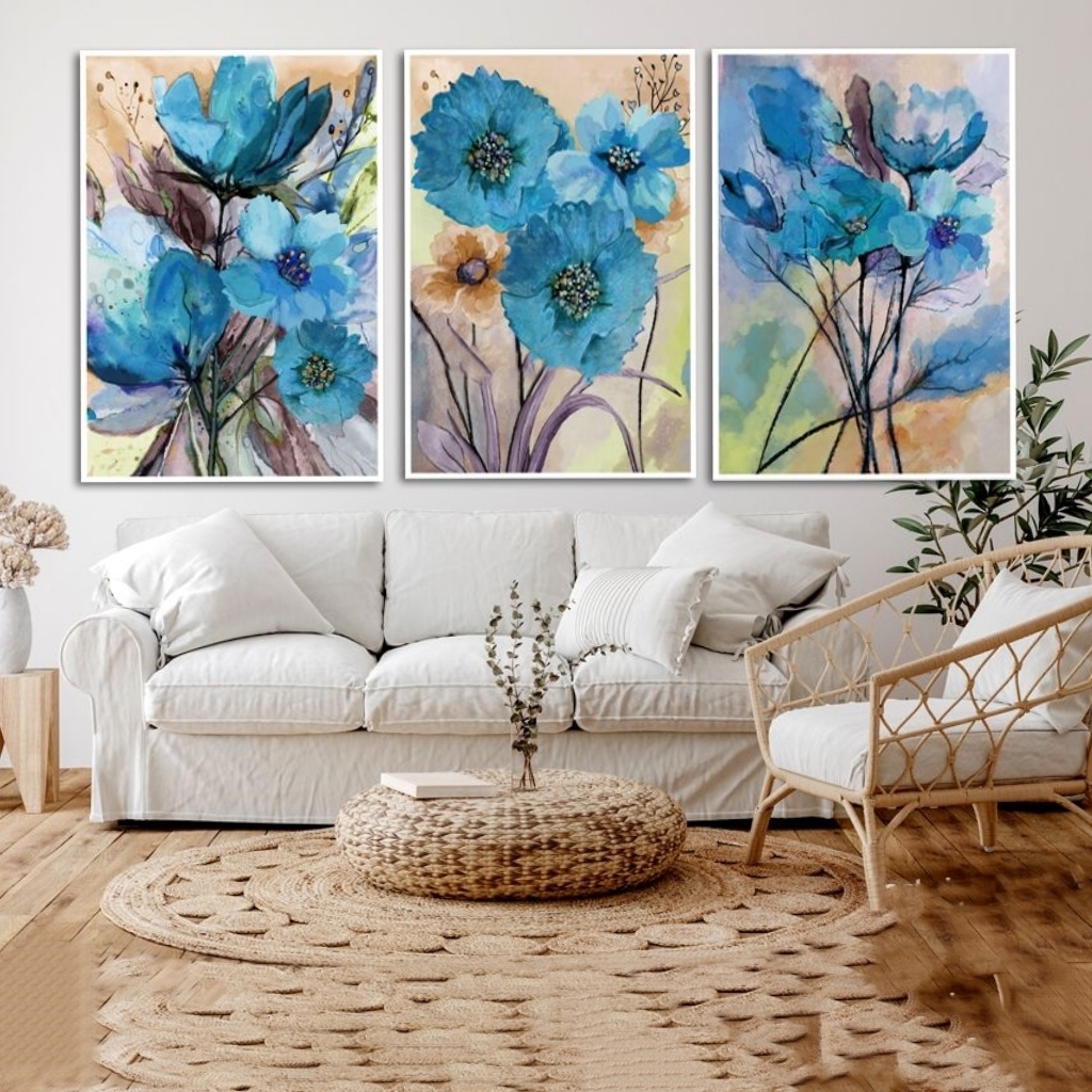 تابلو مدل دکوراتیو کد 4071 مجموعه 3 عددی