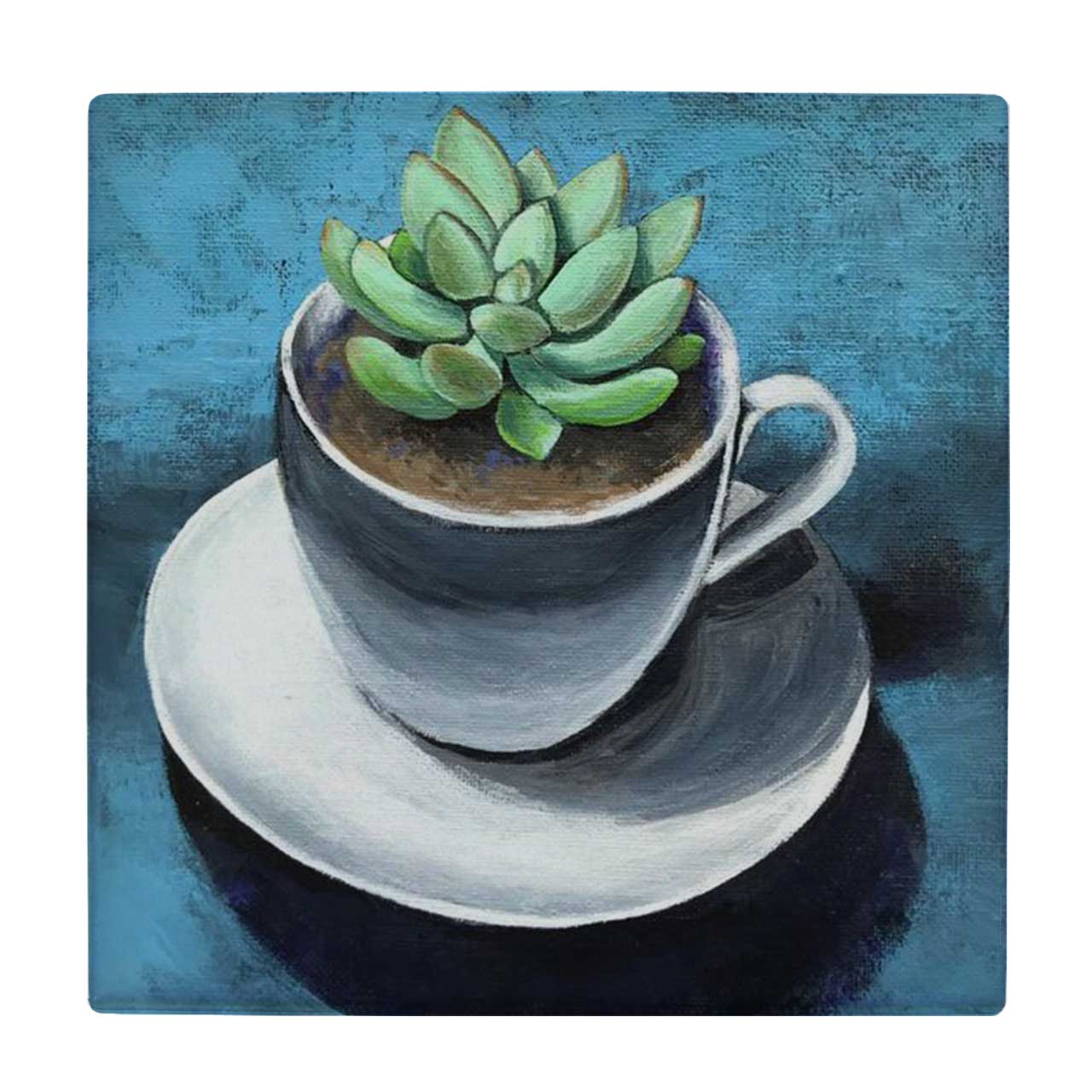  زیر لیوانی طرح نقاشی کاکتوس در فنجان کد    3455390_1323