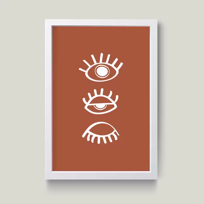 تابلو مدل Minamall EYE کد m1431-w