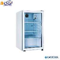 یخچال هتلی ایستکول 5 فوت درب شیشه ای مدل TM-9580-CS