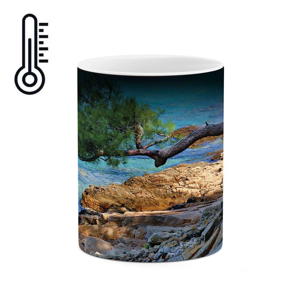 ماگ حرارتی طرح صخره مدل mgh10156