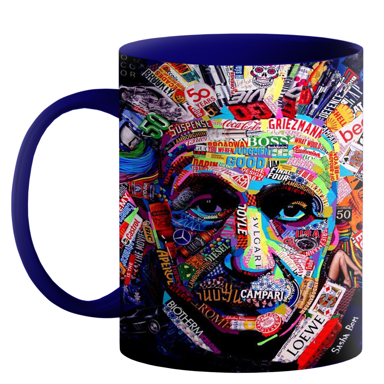 ماگ طرح انیشتین کد a80