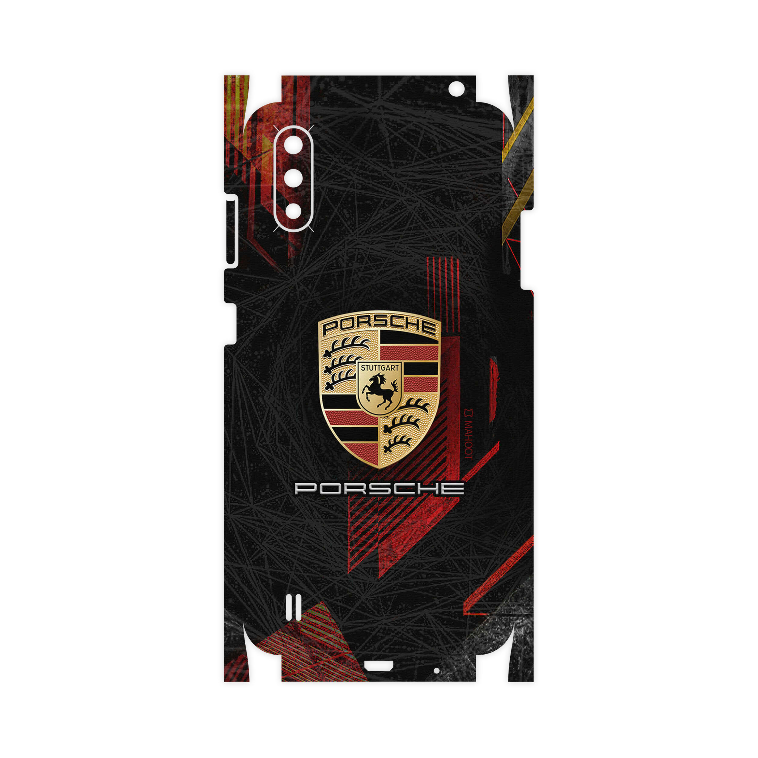 برچسب پوششی ماهوت مدل Porsche-FullSkin مناسب برای گوشی موبایل سامسونگ Galaxy A01