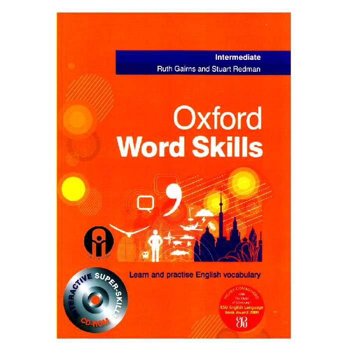 کتاب Oxford word skills Intermediate اثر Ruth Gairns And Stuart Redman انتشارات الوندپویان