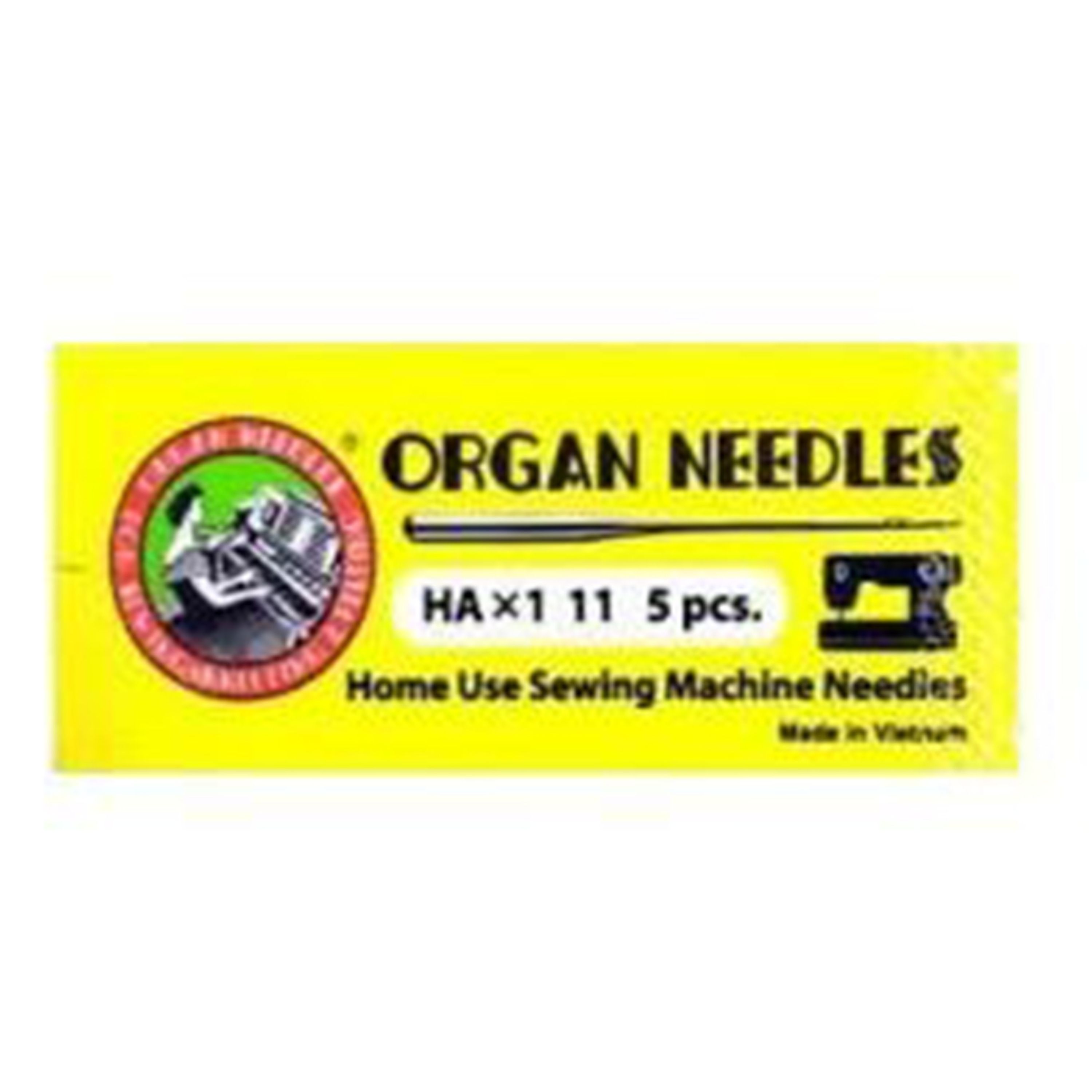 سوزن چرخ خیاطی خانگی سایز 11 (برای پارچه ی نازک) بسته 5 عددی (خرازی)