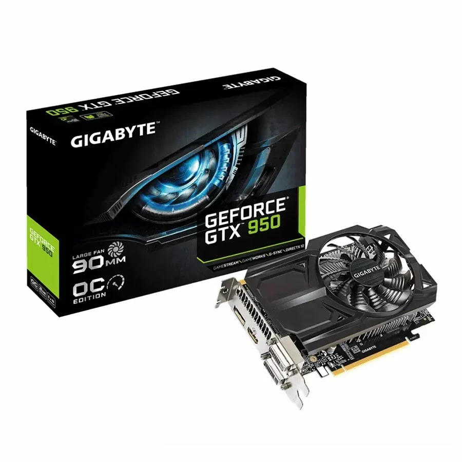 کارت گرافیک گیگابایت GTX 950 OC 2GB GDDR5