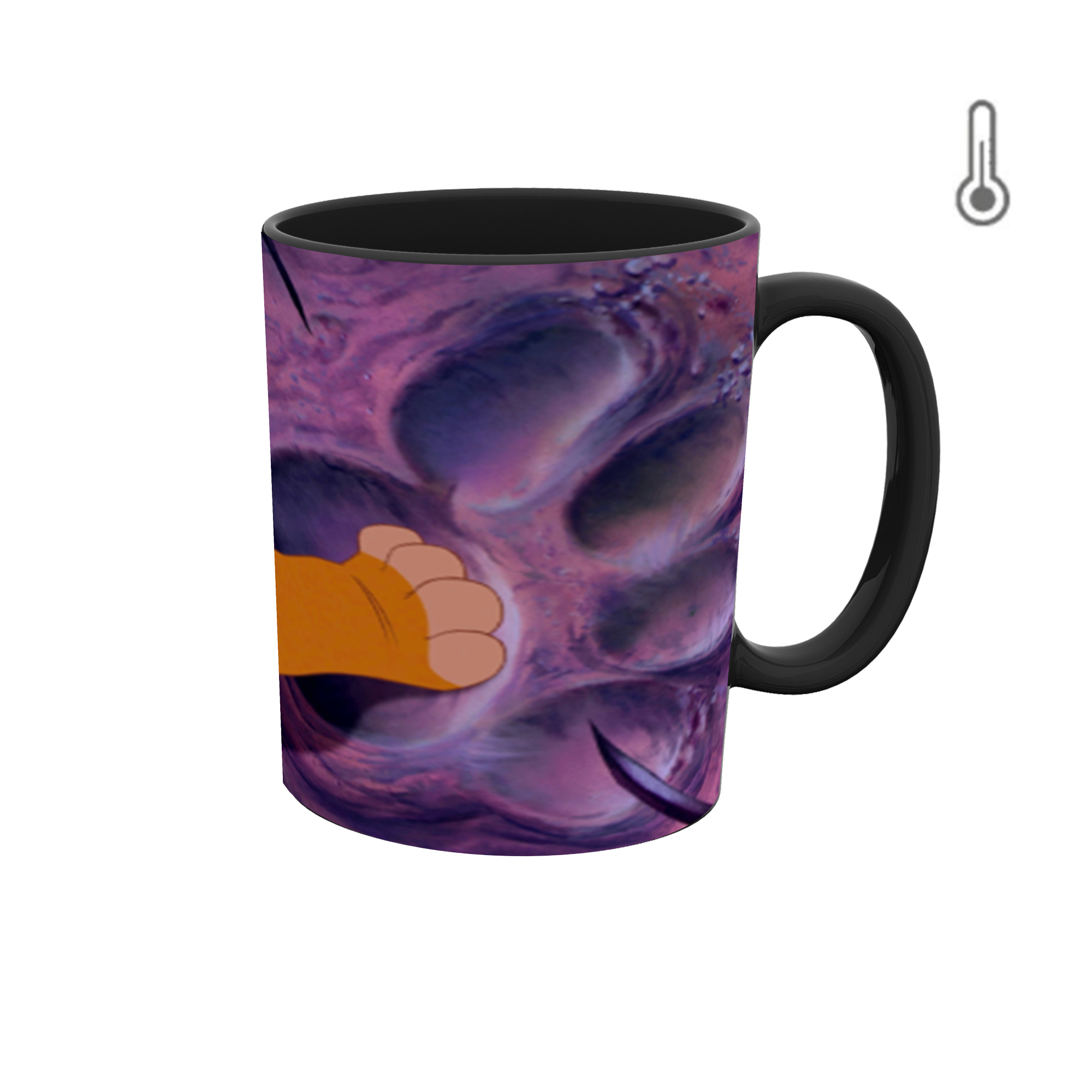 ماگ حرارتی طرح انیمشین شیرشاه 