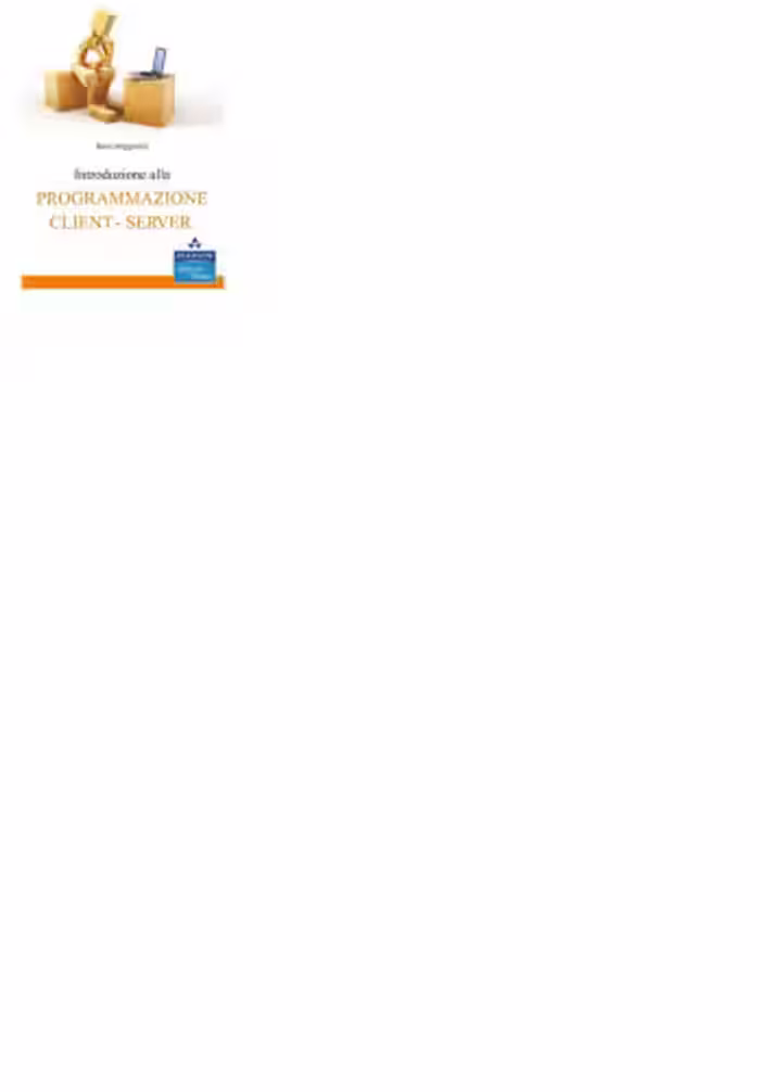 خرید و دانلود نسخه کامل کتاب Introduzione alla programmazione client-server